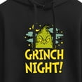 thumbnail image 3 of The Grinch - Grinch Night - Juniors Cropped Pullover Hoodie, 3 of 5