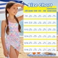 thumbnail image 6 of SEANATIVE Girls Bathing Suit with Mesh Sheer Swimsuit Coverup Back Cutout Summer Beachwear One Piece Swimsuits for Teen Girls, Size 17-18 Years, Mermaid Scale Print Pink, 6 of 7