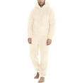thumbnail image 4 of Warehouse Sale Clearance Juebong Unisex Adult Bear Sleepwear Onesie Winter Pocket Loose Funny Thicken Pajamas, 4 of 4