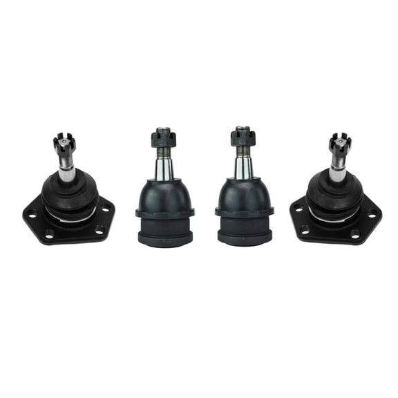 New Ball Joints Front Upper & Lower Kit Set 4 Pc Suspension for Truck Van Fits select: 1973-1986 CHEVROLET C10, 1987 CHEVROLET R10