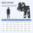 thumbnail image 6 of Bingfone Men'S Pajama Set 2 Piece Loungewear Pjs, Long Sleeve With Pajama Pants-Space, 6 of 9