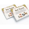 thumbnail image 3 of Inkdotpot 30Jungle Animals Gender Neutral Baby Shower Book Request Cards Bring A Book Instead Of A Card Baby Shower Invitations Inserts Games, 3 of 6
