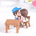thumbnail image 3 of Miniature Wooden Table and Chair Set for Dollhouse Accessories Rustic Style Furniture Decor for DIY Craft Projects Fairy Gardens and Micro Landscape Ornaments, 3 of 6