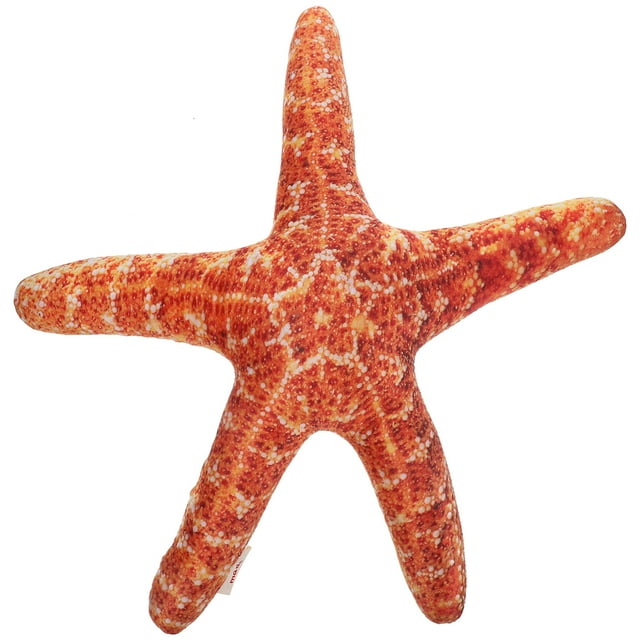 Shisuyan Sea-star Plush Pillow Beach Themed Decorative Throw Pillows Soft Ocean Bedding
