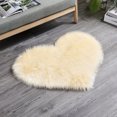thumbnail image 4 of LCXmlly Pencil Bag Strong Water Absorption Rug Mat Love Heart Shape NonSlip Acrylic Fluffy Carpet, 4 of 6
