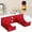Red, variant on Toy Car Wall Display Rack Storage Organizer for Vehicle Models, Multi-Slotted Horizontal Shelf
