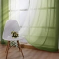 thumbnail image 6 of sdhkgrrt under $5 Sheer Window Curtains, Semi-Sheer Gradient Window Curtain,Light Filtering Two-Toned Linen Curtain,Modern Gradient Color Window Treatment,Faux Grommet Top Sheer Curtain Panel,Home, 6 of 7