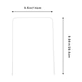 thumbnail image 3 of y 9 Pcs Croquet Gate Heavy White Iron Toddler, 3 of 5