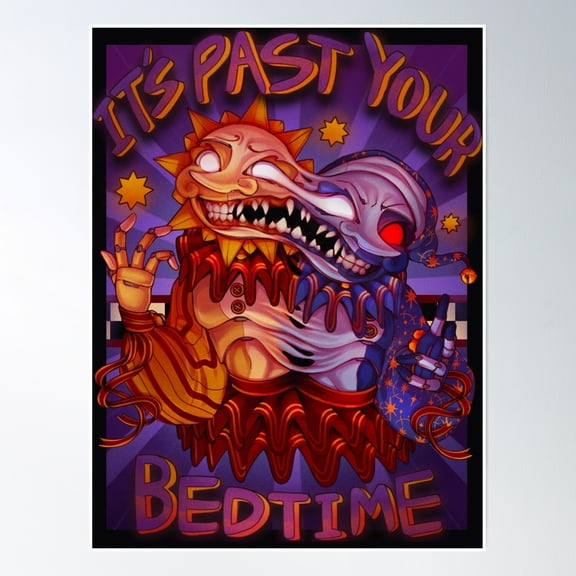 Sun And Moon Poster Poster Wall Art, Modern Wall Decor, 8x12 UNFRAMED