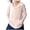 Pink, variant on Girl's UPF 50 Sun Protection Hoodie Shirt Kids UV Long Sleeve Quick Dry Zip Hoodies Jacket Athletic Hiking Swim Shirts With Pockets