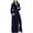 Navy, variant on fheaev Robes For Women Classic Unisex Premium Cotton Night Gown Bathrobe Luxury Plush Long Terry Cloth Household Clothes Flannel Hooded Bathrobe Long Pajamas With Pocket+Belts