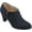 Navy, variant on Journee Womens Sanzi Medium and Wide Width Comfort Insole Inside Zip Block Heel Booties