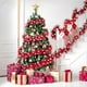 thumbnail image 1 of Cinta de Flores para Colgar En El Árbol de Navidad, 2 Metros de Lana, Ideal para Decorar Ventanas y Árboles de Navidad., 1 of 7