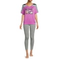 thumbnail image 5 of Disney's Women's and Women's Plus Size Nightmare Before Christmas Graphic Sleep Tee, 5 of 5