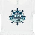 thumbnail image 4 of Inktastic Papa's First Mate Girls Toddler Dress, 4 of 5
