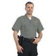 thumbnail image 4 of First Class Poly Rayon Uniform Short Sleeve Shirt - Black - 2XL, 4 of 11