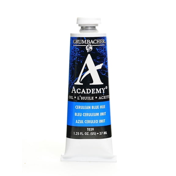 Academy Oil Colors cerulean blue hue, 1.25 oz. (pack of 3)