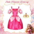 thumbnail image 3 of Disfraz de princesa VGOFUN para niñas de 3 a 6 años, 3 of 7