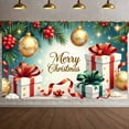 thumbnail image 6 of Festive Design Merry Christmas Decorative Elements Gift Boxes Ornaments for Holiday Celebration Seasonal Party Indoor Decor, 6 of 9