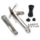 thumbnail image 2 of Bielas De Aleación De Aluminio Versátil, Juego De Bielas De Bicicleta A Prueba De Herrumbre Para Ciclista, Bicicleta De Ciclismo Kearding OD010684-01, 2 of 6
