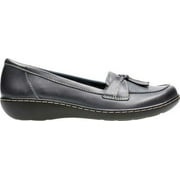 Clarks Ashland Bubble Leather - Womens Slip-On Loafers