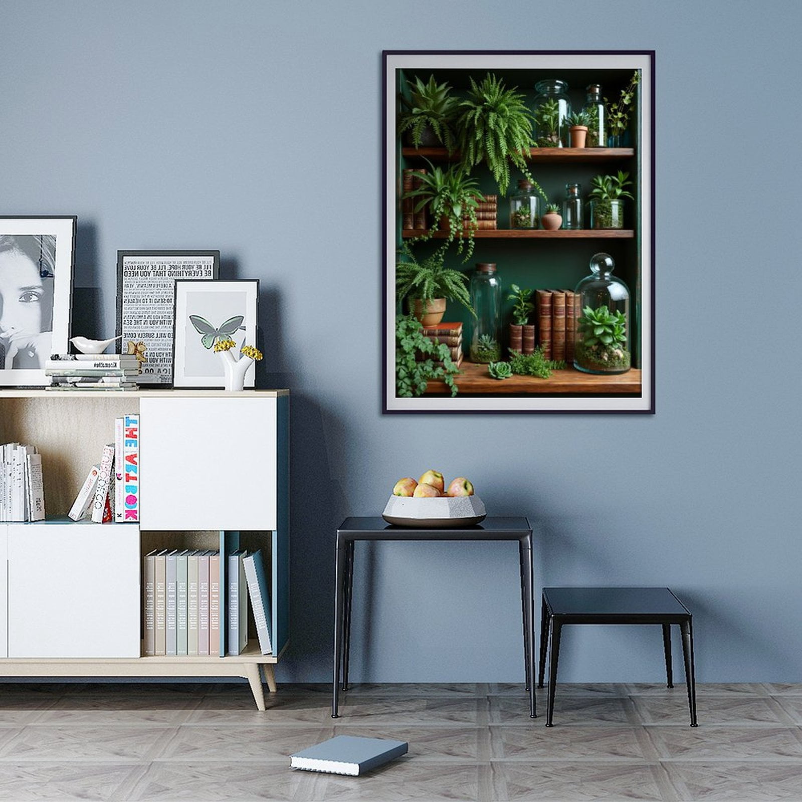 Diamond Art Kits for Adults - 5d Eclectic Indoor Plant Arrangement Diamond Painting for Adults, Diamond Art for Adults Beginners, Diamond Painting Kits for Adults for Home Wall Decor