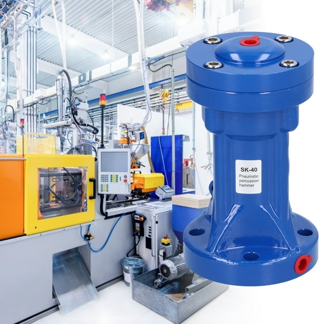 LAFGUR Pneumatic Percussion Hammer Aluminum Alloy Adjustable Air Vibrator Powder Falling Device,Air Forging Hammer,Pneumatic Percussion Hammer