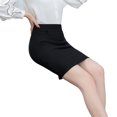 thumbnail image 3 of Minnieouse de tubo hasta la rodilla de oficina para mujer, ajustada suave transpirable para trabajo de banquete, faldas ceñidas elásticas Prendas para la parte inferior del cuerpo XXL, 3 of 6