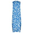 thumbnail image 3 of Uootdi Dresses for Women Floral Print Sleeveless Notch Neck Maxi Length Loose Fit Breathable Sundresses Casual Versatile Dresses Beach Vacation Wear Gift, 3 of 8