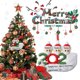 thumbnail image 3 of Kit de Adornos de Navidad Personalizados 2020, Nombre de Miembros de la Familia Personalizados Colgantes de árbol de Navidad Decoraciones Navidad, Regalo Creativo. Afortunado Sencillez, 3 of 5