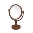 thumbnail image 1 of Allied Brass DM-4G/2X 8 Inch Vanity Top 2X Magnification Make-Up Mirror, Antique Bronze, 1 of 1