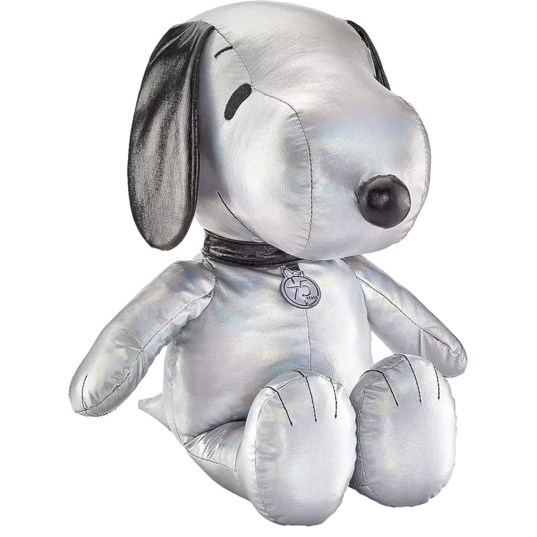 Kohls Cares Peanuts 75th Anniversary Snoopy Plush (Metallic) 11