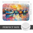 thumbnail image 2 of Kdxio Colorful Fishing Boats,16" x 24", Non-Slip Front Door Mats,Outdoor Welcome Mat Washable, 2 of 9