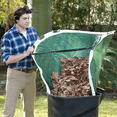Garden Foldable Leaf Collector, Outdoor Gardening Up Round Leaf