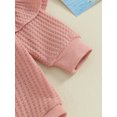 thumbnail image 6 of Bagilaanoe Newborn Baby Girl Oversized Romper Sweatshirt Long Sleeve Bodysuits Letter Print Pullover 3M 6M 12M 18M Infant Casual Tee Tops, 6 of 9