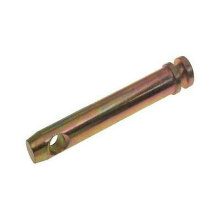 SpeeCo Steel Top Link Pin 1 in. D X 4-3/8 in. L Top link pins are used for top link to implement connection. Sizes available for category 0  1  2 and 3 tractors. Yellow zinc plated. Countertop displays available.