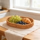 thumbnail image 1 of CaiYueKe Plastic Woven Storage Basket Tray for Kitchen Pantry Organization, Fruit Vegetable Snack Candy Bread Basket, Multi Functional Home Decor Storage Container, 1 of 7