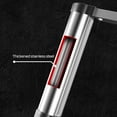 thumbnail image 5 of HomeLife Telescopic Vertical Ladder with Locking Mechanism, Stainless Steel Stepladder Heavy Duty 330 lbs Load Telescopic Extension Ladder Lifting Step Ladder Lightweight Telescoping Ladder, 5 of 13