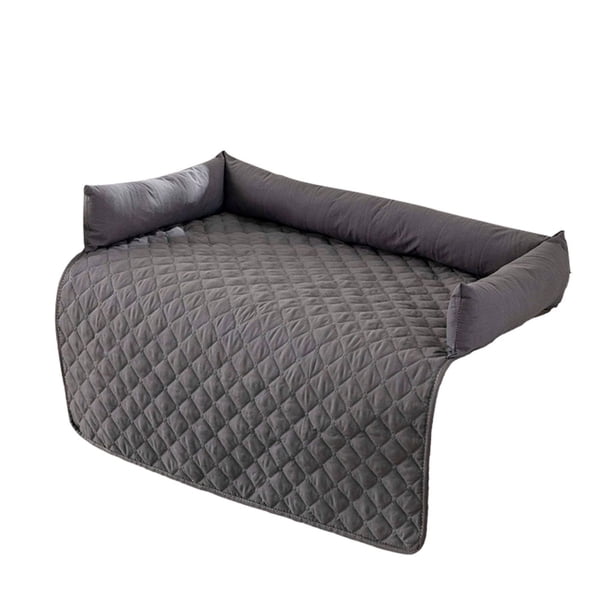 Billuyoard La manta para mascotas para protección de sofá cama proporciona comodidad y protección adicionales para muebles con mascotas Hábitats y jaulas para animales pequeños gris oscuro 90*120