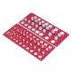 thumbnail image 1 of Checker Nut Bolt Thread Checker Pulgadas Tablero Métrico 38 Tamaño Calibre Identificador Regla Estándar, 1 of 7