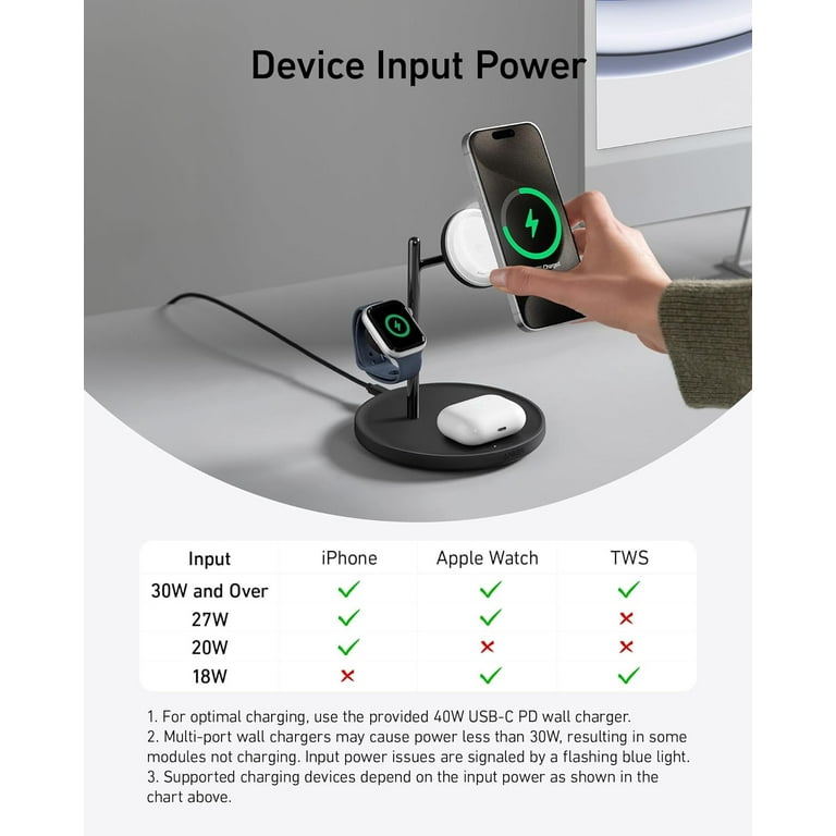 Charging Stand Anker Iphone And Watch Charger Anker PowerWave