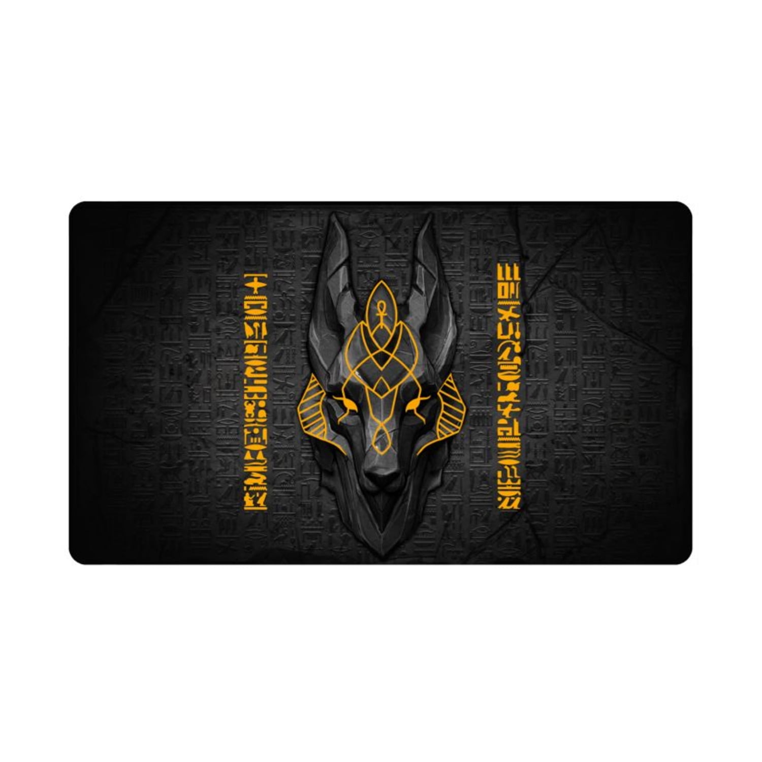 Lukas Schmidt Playmats 24" x 14" - Anubis w/Gold Trim New