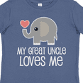 thumbnail image 4 of Inktastic My Great Uncle Loves Me Boys or Girls Toddler T-Shirt, 4 of 5