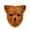 Brown, variant on Halloween Plush Fox Mask with Moving Jaw,Realistic Fox Head Mask,Furry Fursuit Fox Mask