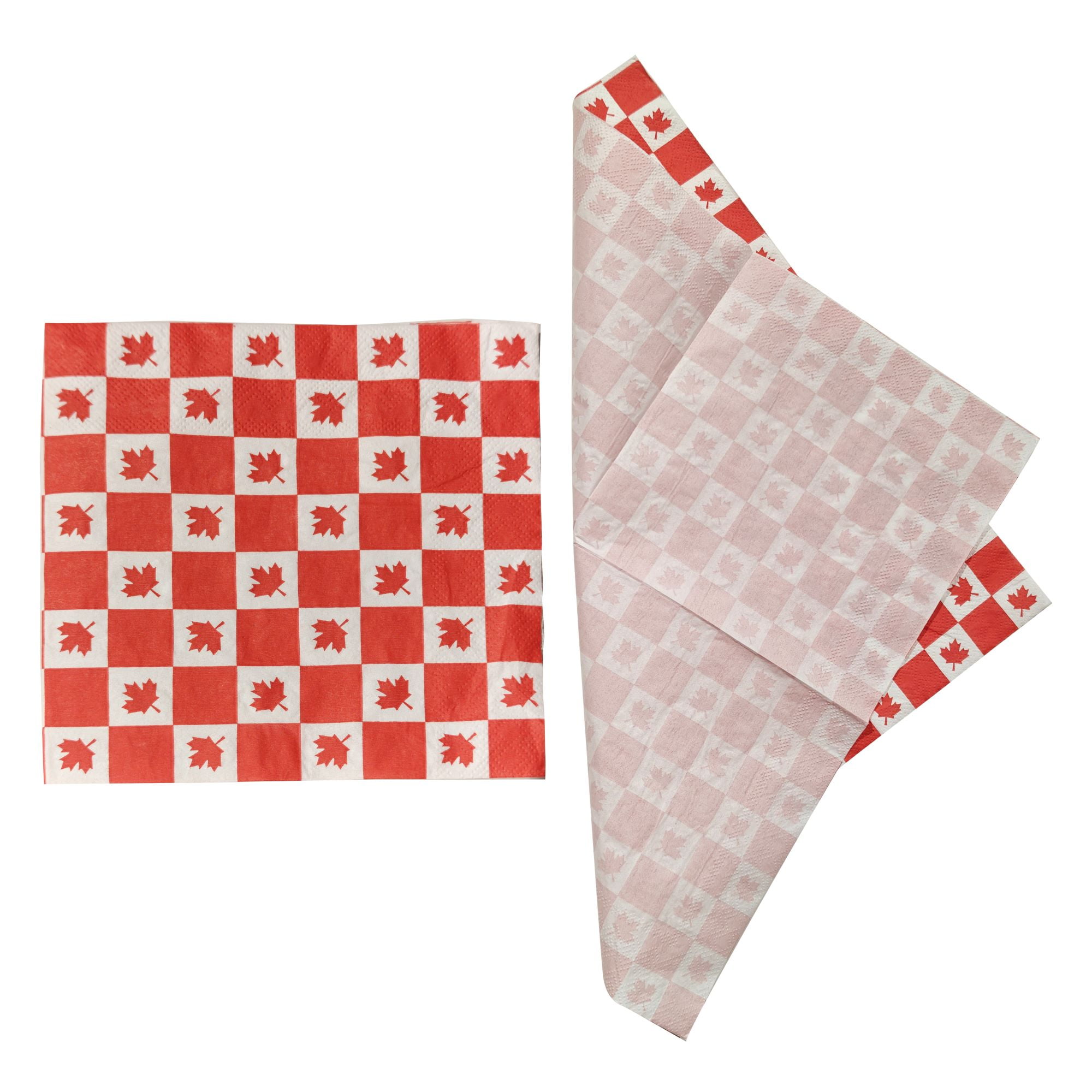 Way to Celebrate Red Napkins for Canada Day