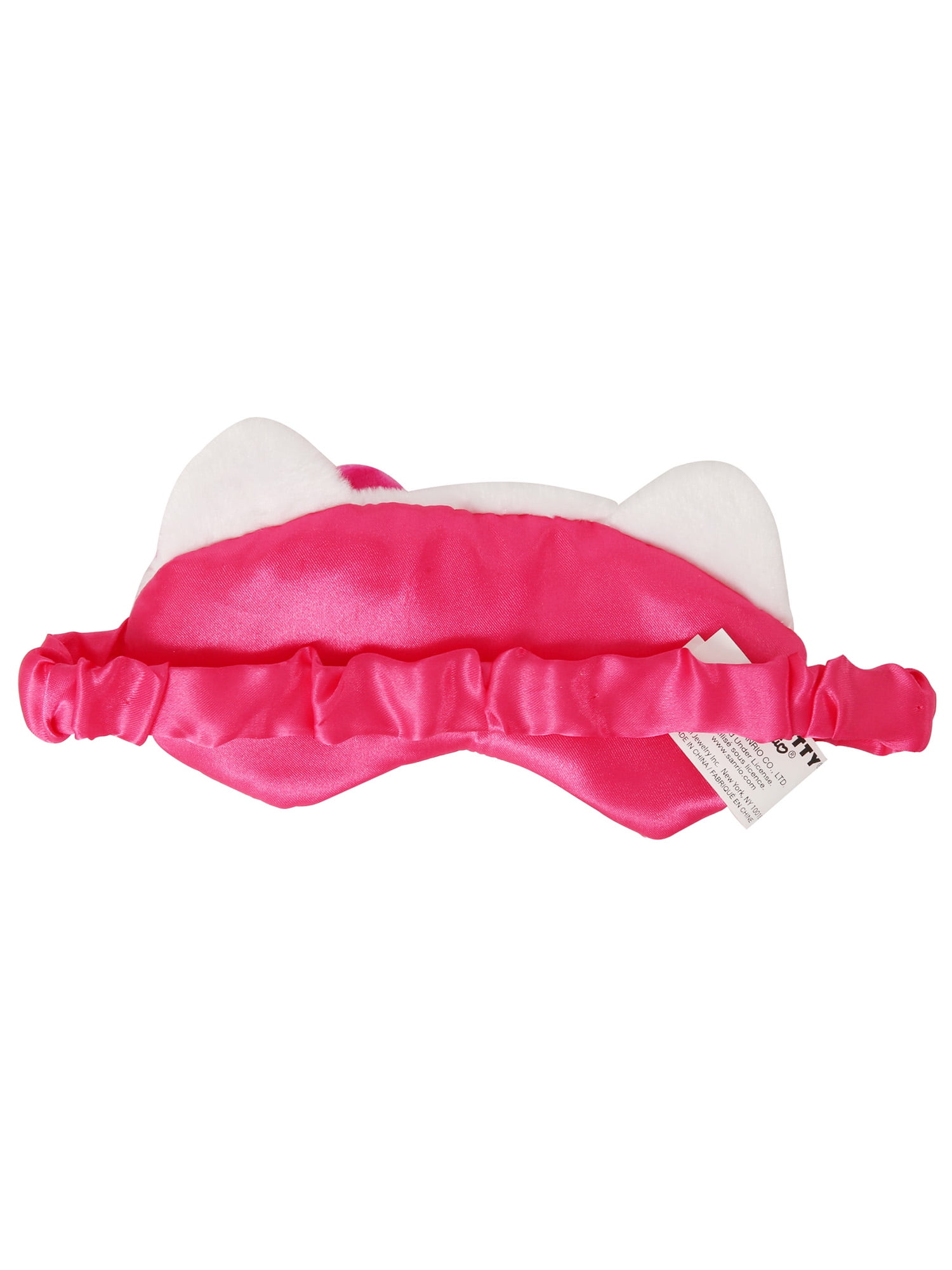 Sanrio - Girl's Hello Kitty Soft & Comfy Plush Pink Sleep Eye Mask