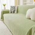 thumbnail image 1 of Nvzi Couch Cover Chenille Sofa Covers Green Sofa Towel Cover for Living Room Sofa Easy Fit Washable Furniture Sofa Protector 70.87*118.11inch, 1 of 4