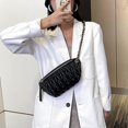 thumbnail image 2 of Shoulder Waist Bag for Women Crossbody Fanny Packs Fashion Quilted Chest Bag for Ladies(Waist Crossbody Bag for Black), 2 of 4