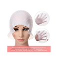 thumbnail image 2 of Silicone Hair Coloring and Highlighting Cap, Transparent and White Hair Styling Accessory, 2 of 4