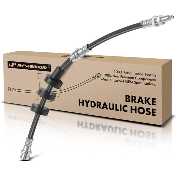 A-Premium Front Driver or Passenger Brake Hydraulic Hose Compatible with Ford Models - Focus 2006-2007